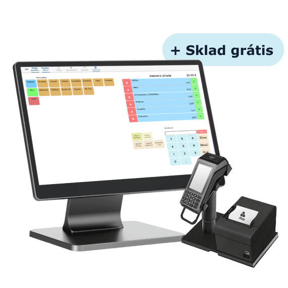 SWAN All-in-one 15 palcov - profi pokladničn&aacute; zostava iKelp