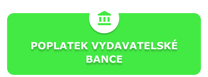 Poplatek vydavatelské bance