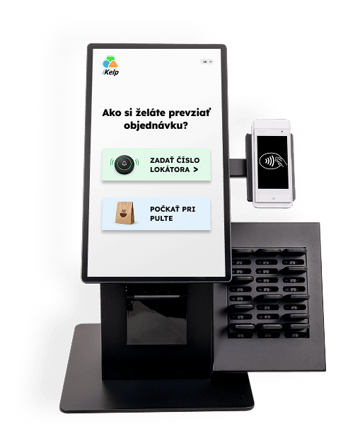 Kiosk s pager syst&eacute;mom